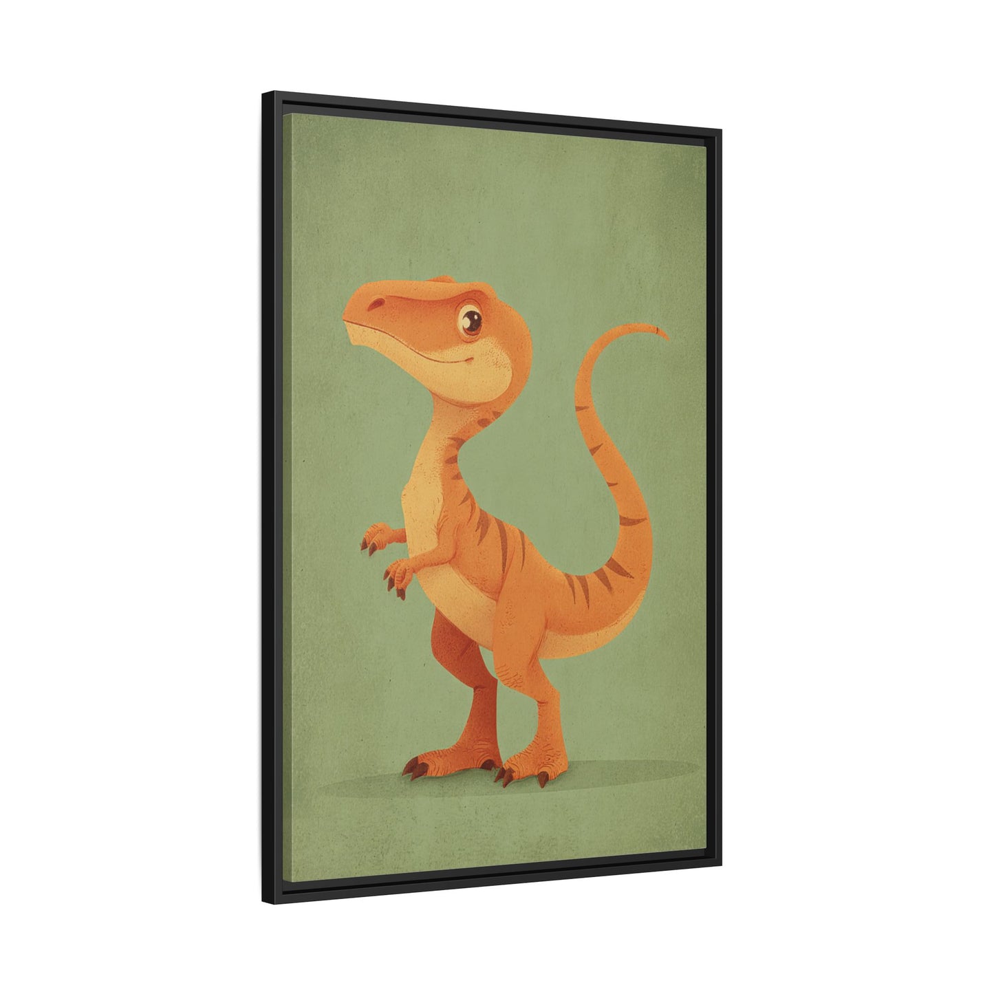Whimsical Dinosaur Illustration Art for Kids' Rooms