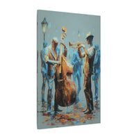 Colorful Jazz Musicians Art for Music Enthusiasts