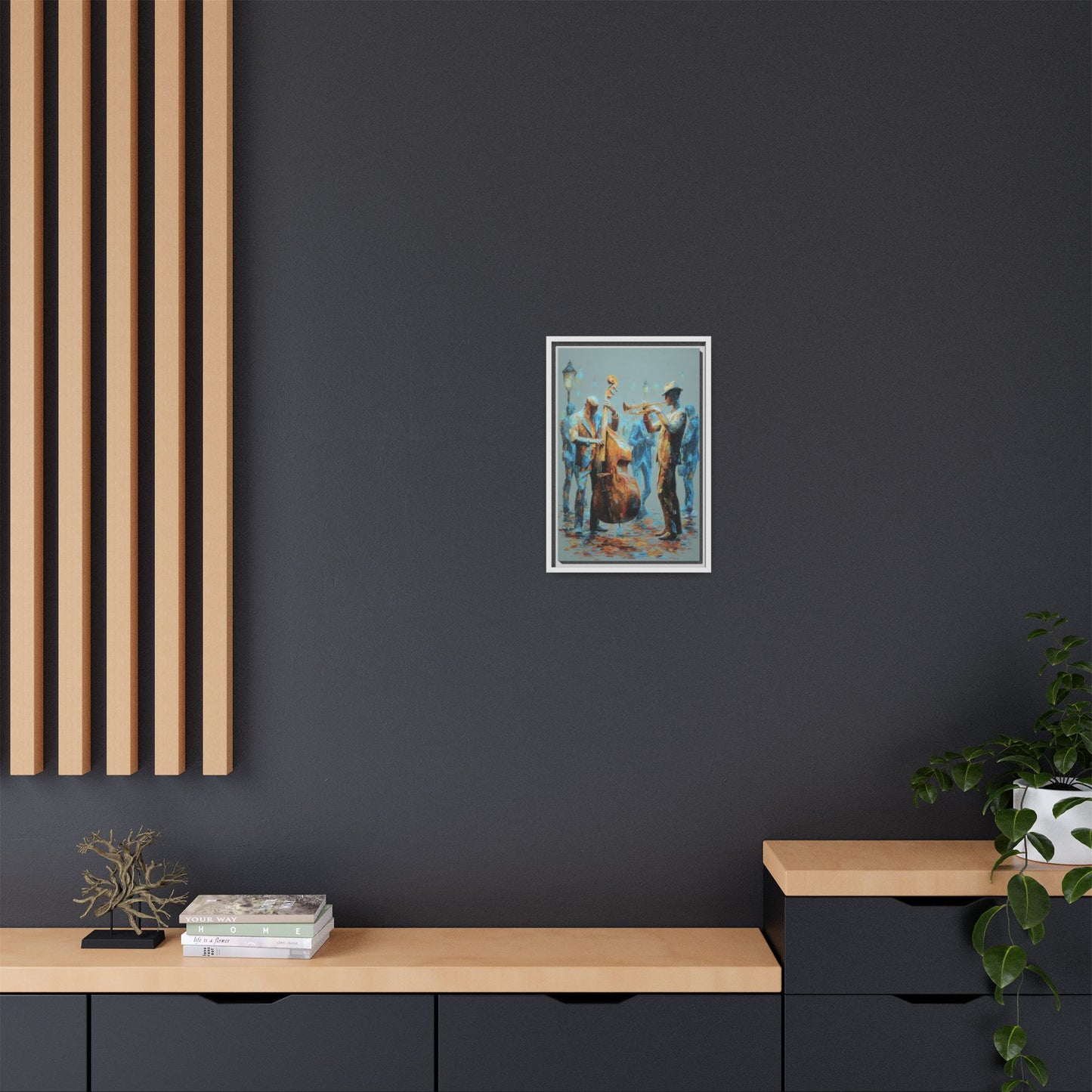 Colorful Jazz Musicians Art for Music Enthusiasts