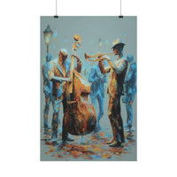 Colorful Jazz Musicians Art for Music Enthusiasts