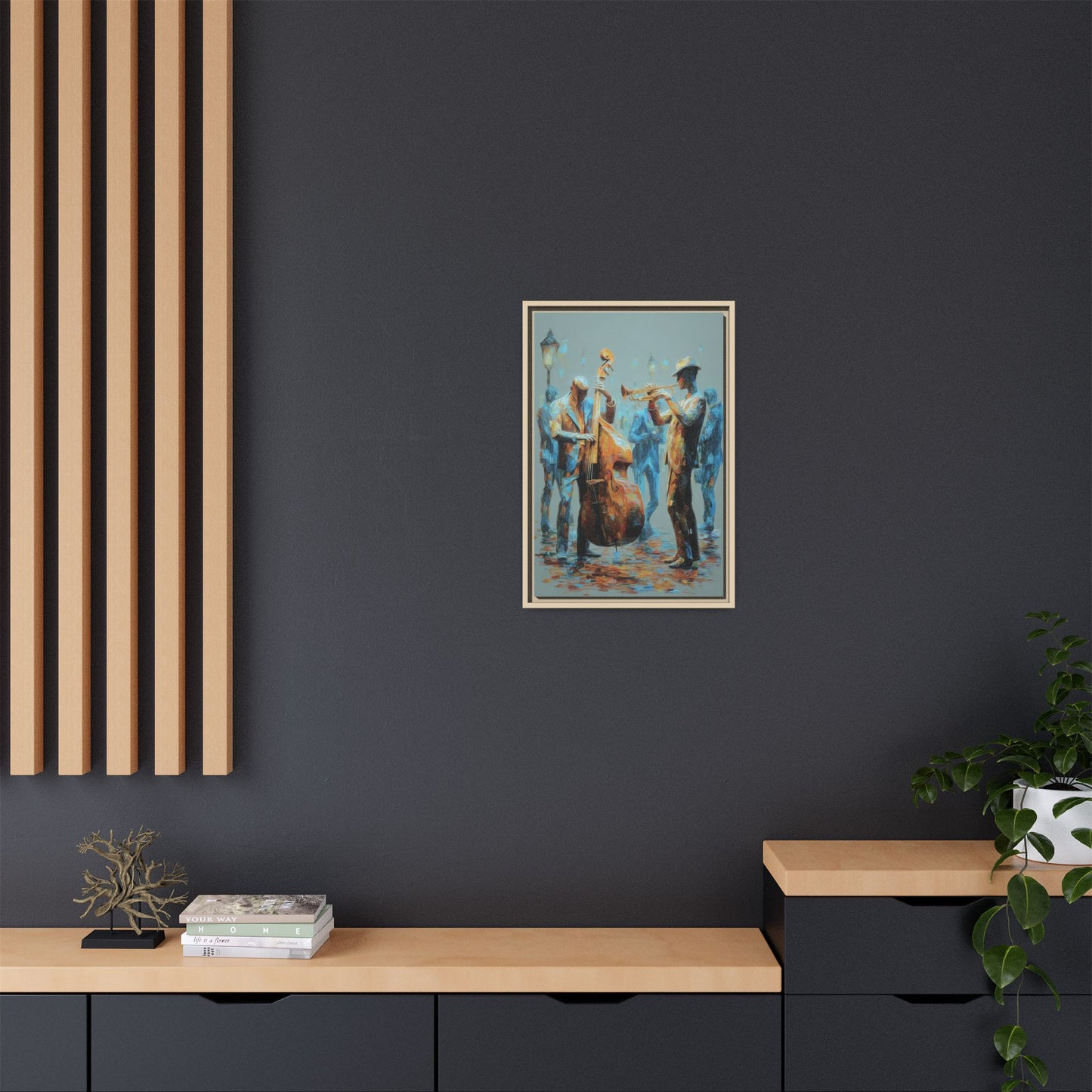 Colorful Jazz Musicians Art for Music Enthusiasts