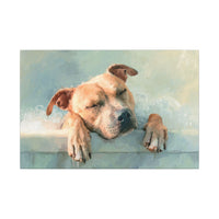 Calming Canine Portrait - Serene Dog Art Print