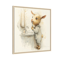 Whimsical Goat Art | Perfect for Children's Rooms