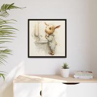 Whimsical Goat Art | Perfect for Children's Rooms