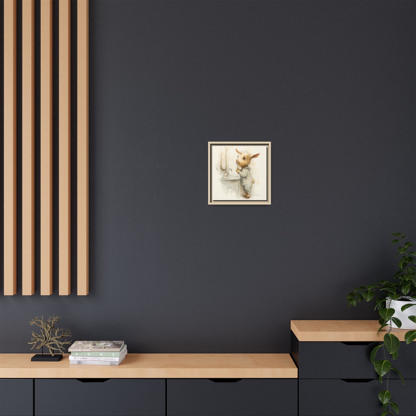 Whimsical Goat Art | Perfect for Children's Rooms