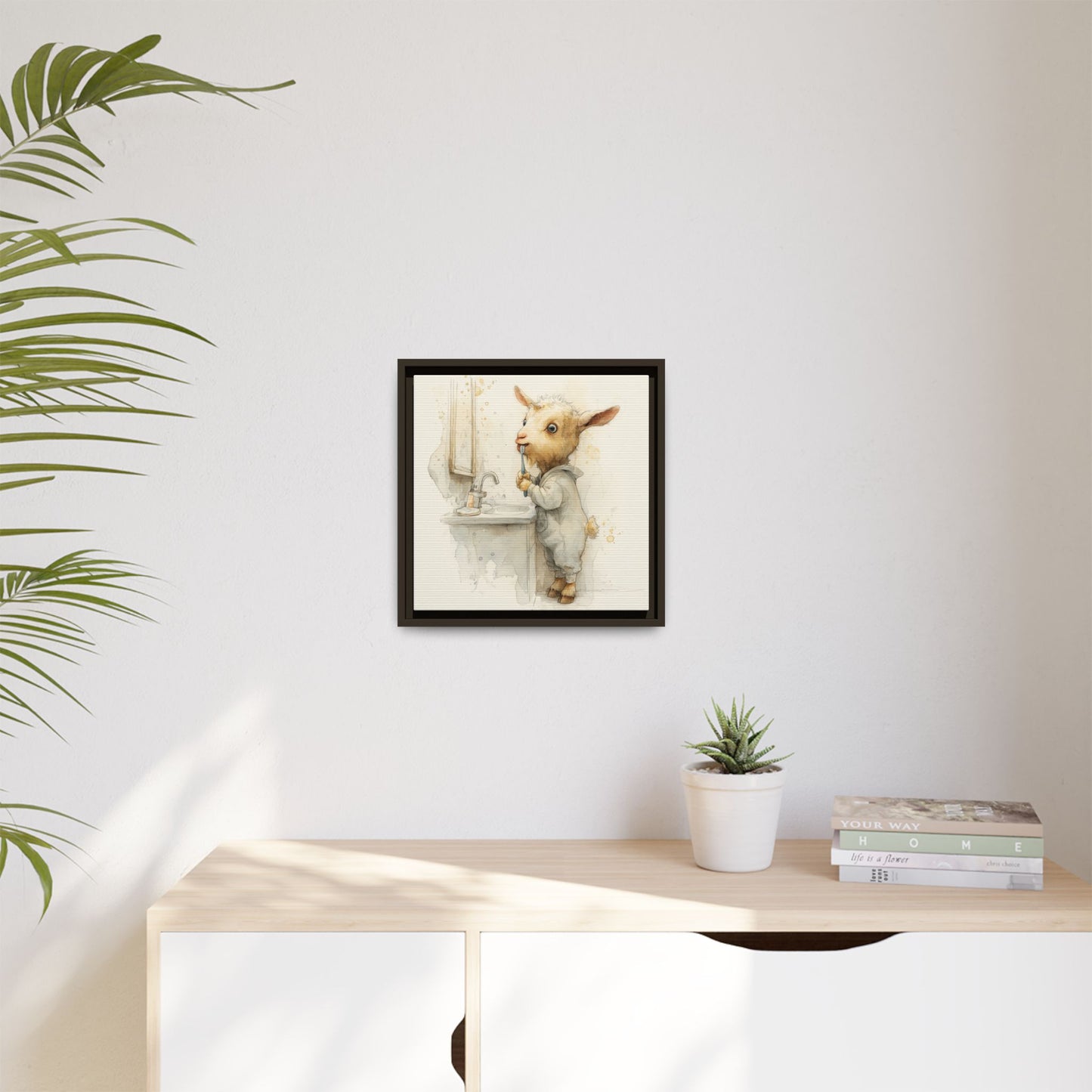 Whimsical Goat Art | Perfect for Children's Rooms