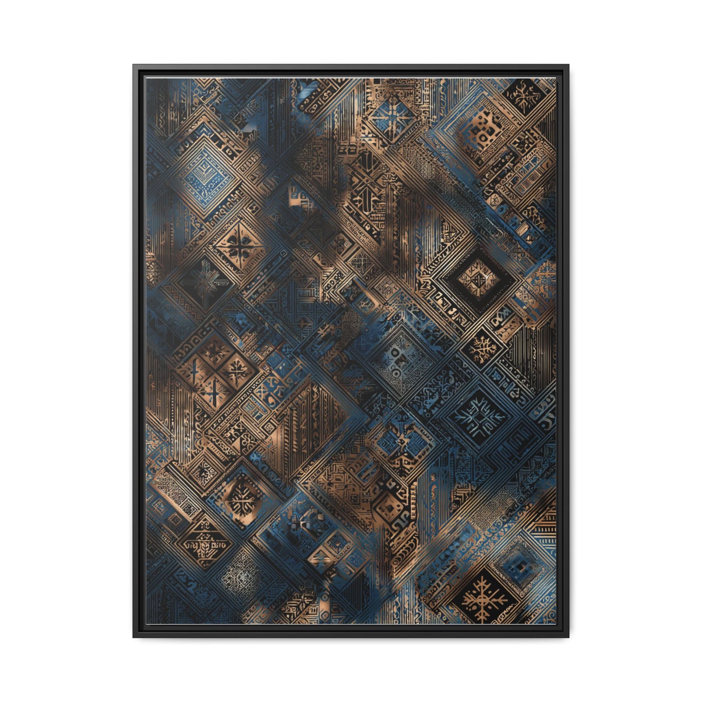 Intricate Geometric Wall Art - Abstract Pattern
