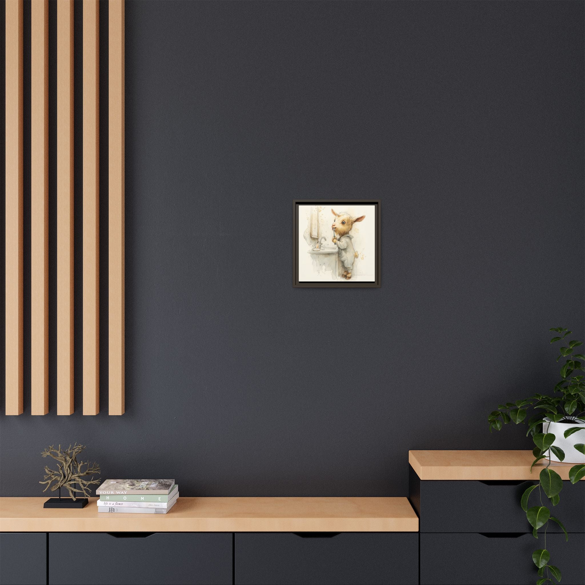 Whimsical Goat Art | Perfect for Children's Rooms