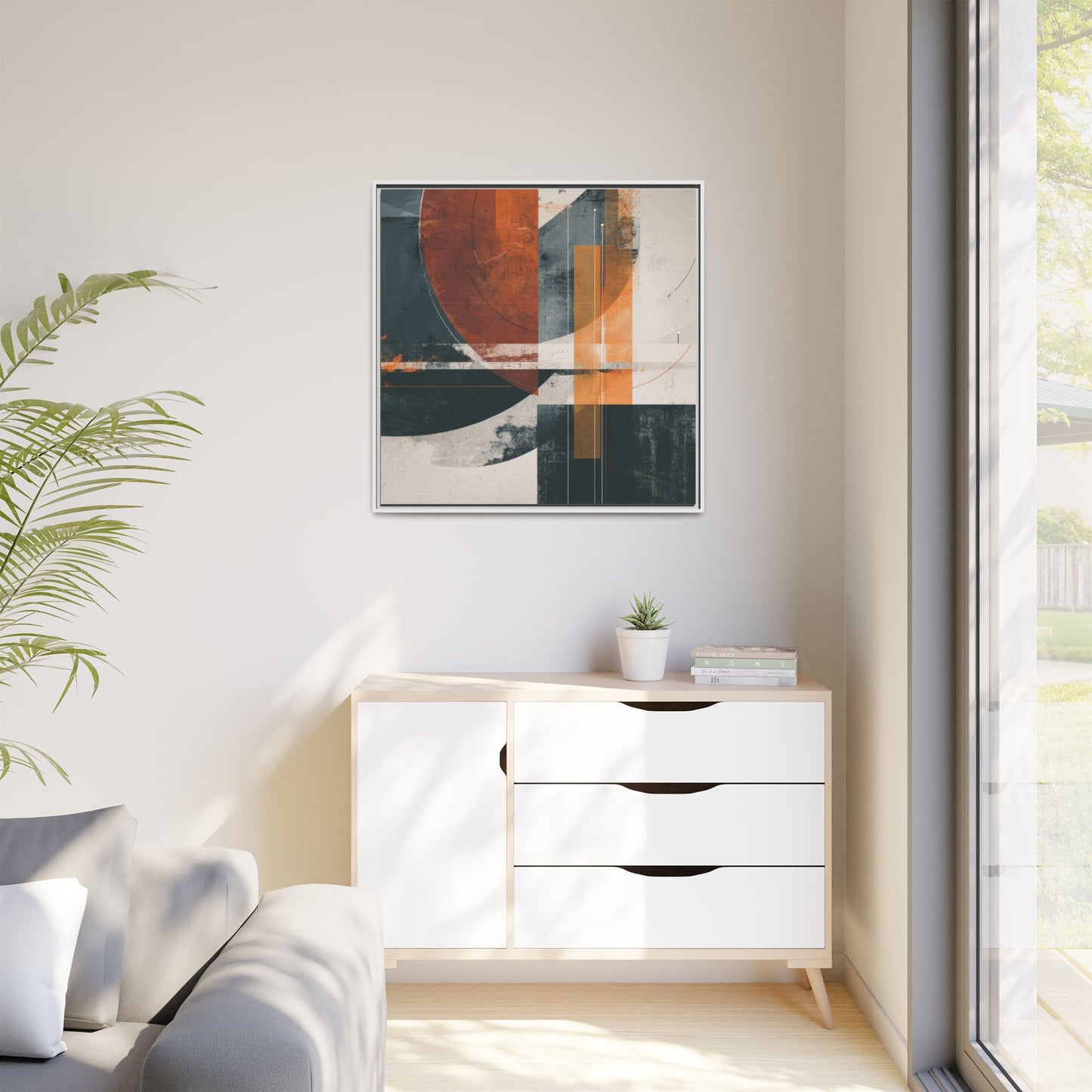 Bold Abstract Art | Modern Design | Warm Earthy Tones