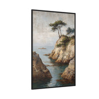 Serene Seaside Landscape Art - Tranquil Coastal Decor