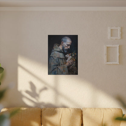Saint Francis and Rabbit Artwork