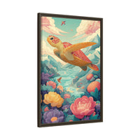 Vibrant Turtle Art | Whimsical Nature Illustration