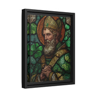 Saint Artwork | Irish Heritage Art | Traditional Green Tones