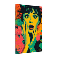 Surreal Pop Art Woman – Vibrant Modern Wall Art