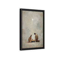 Nativity Scene Art Print - Warm Family Vibes