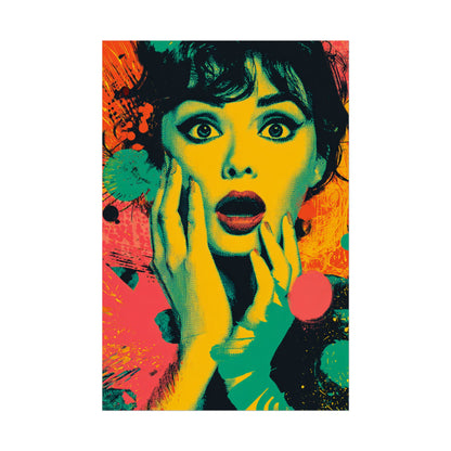 Surreal Pop Art Woman