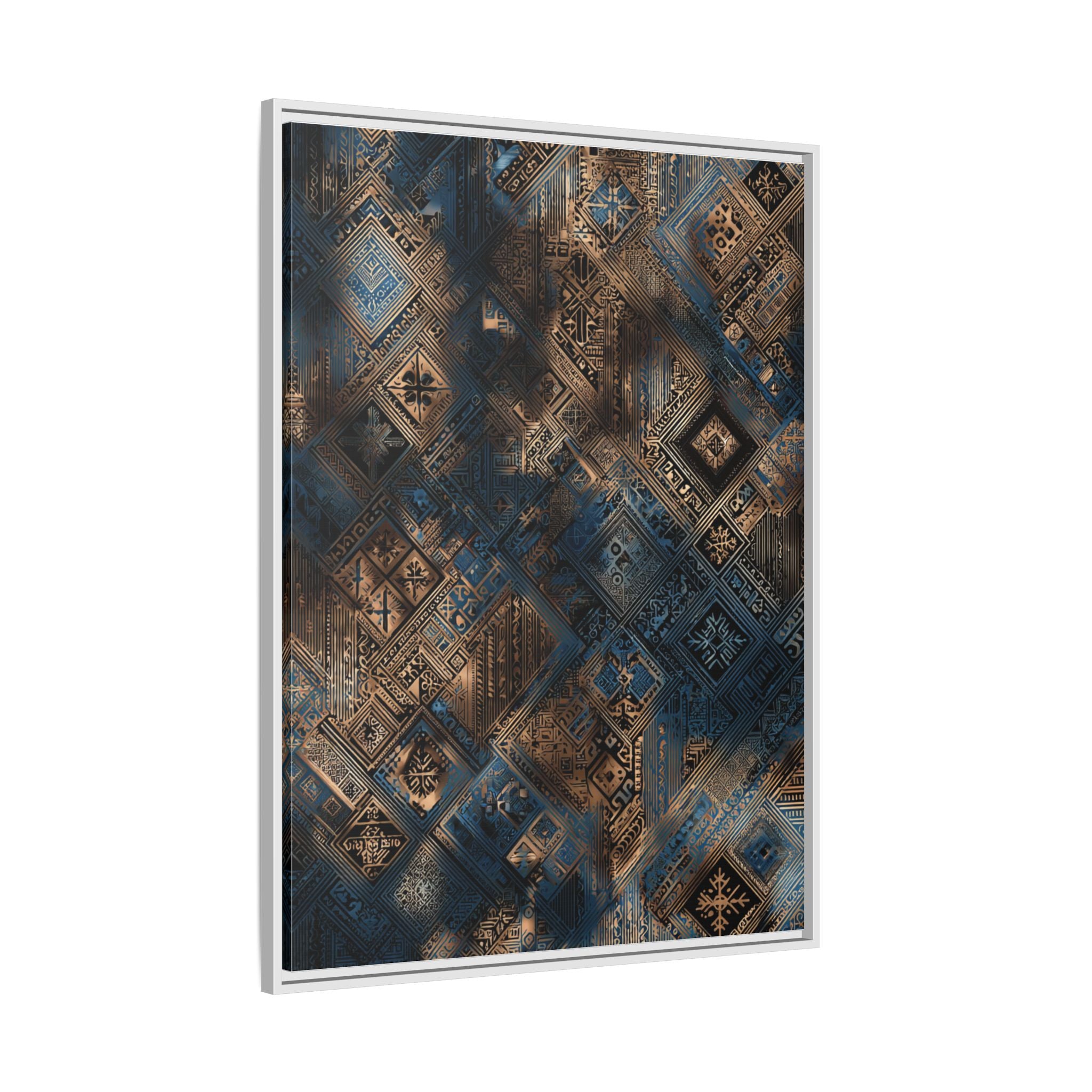 Intricate Geometric Wall Art - Abstract Pattern