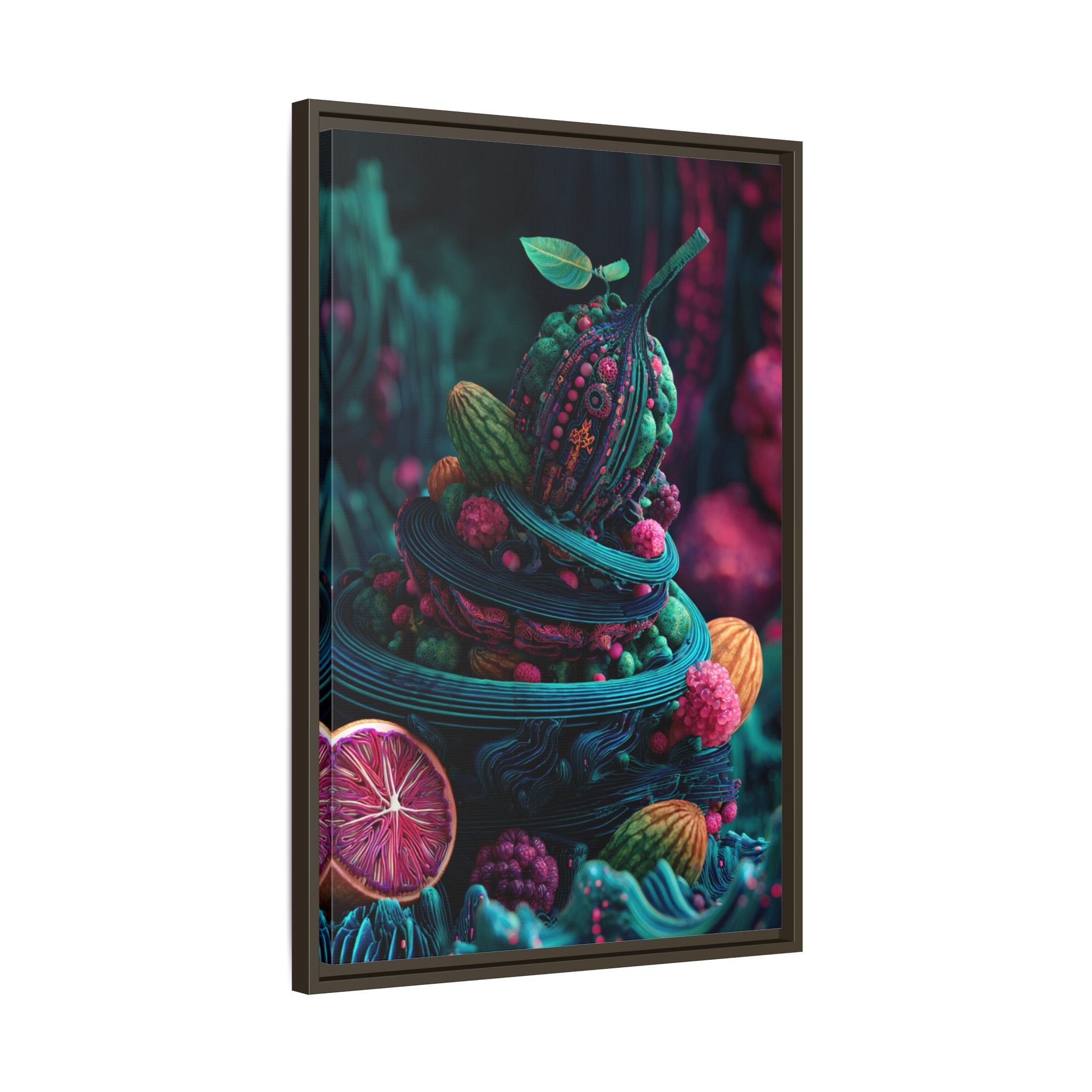 Surreal Fruit Fantasy Art - Vibrant Digital Design