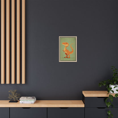 Whimsical Dinosaur Illustration Art for Kids' Rooms