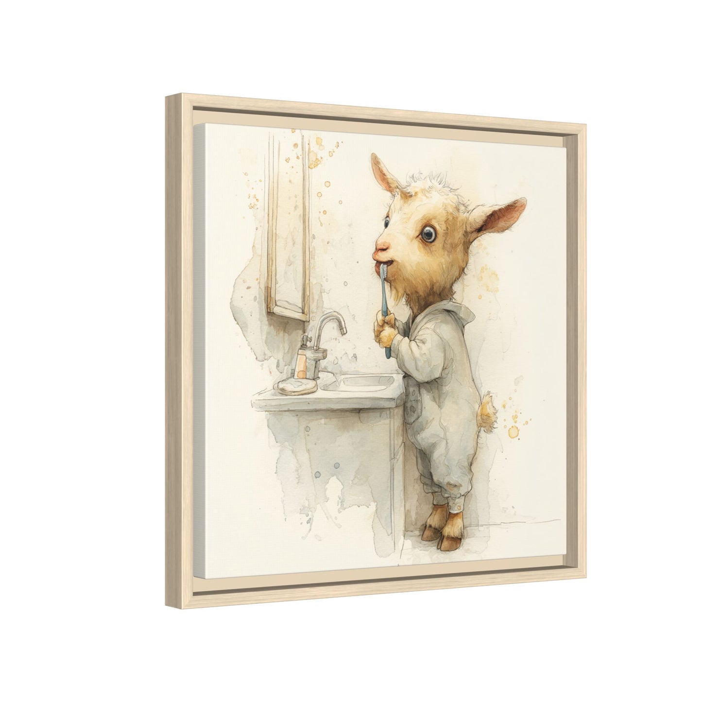 Whimsical Goat Art | Perfect for Children's Rooms