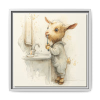 Whimsical Goat Art | Perfect for Children's Rooms