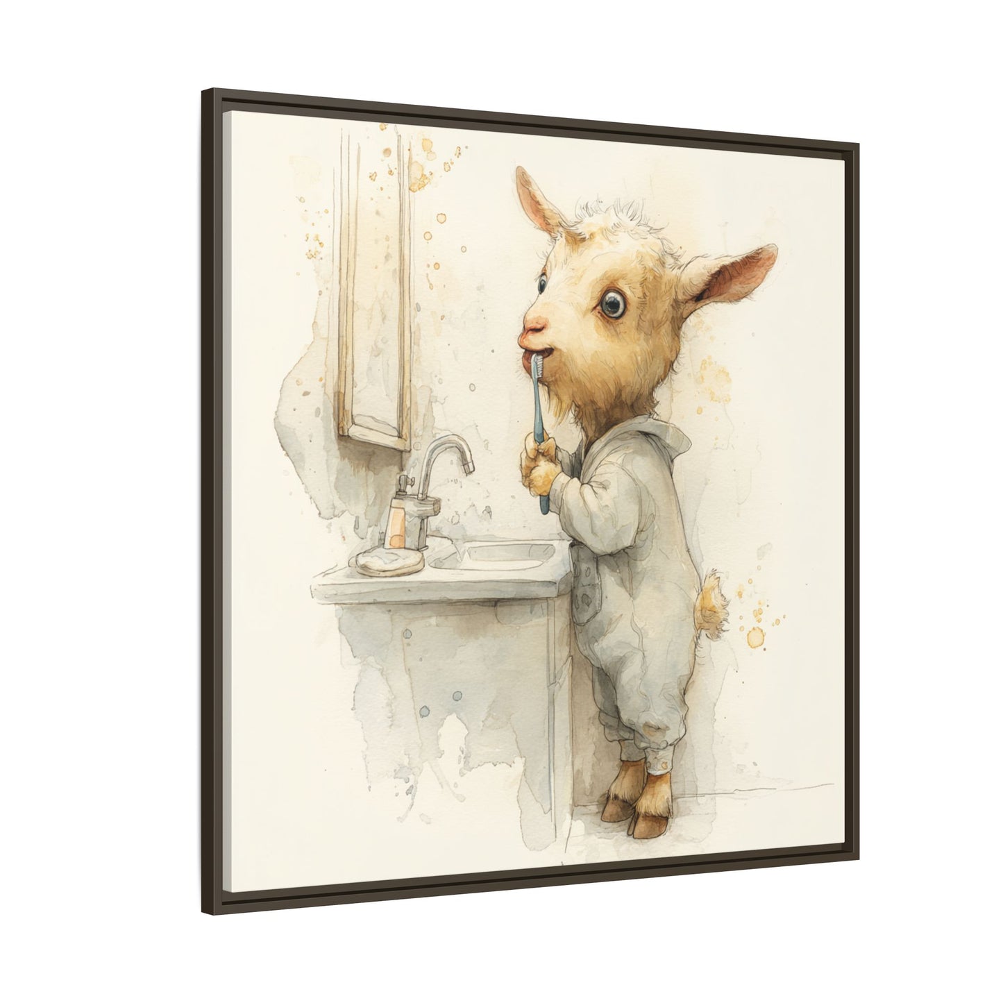 Whimsical Goat Art | Perfect for Children's Rooms