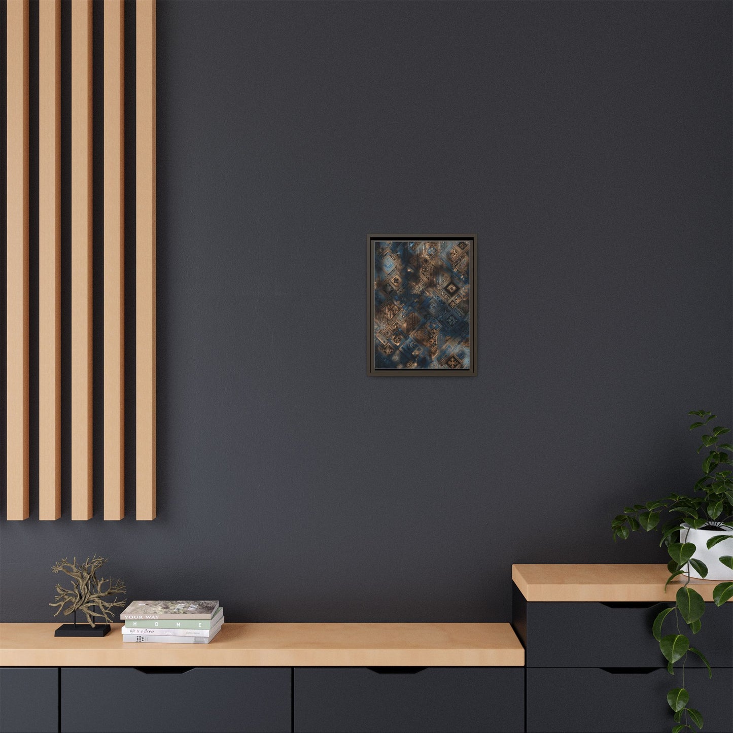 Intricate Geometric Wall Art - Abstract Pattern