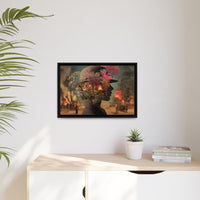 Surreal Botanical Portrait Art | Unique Digital Illustration