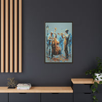 Colorful Jazz Musicians Art for Music Enthusiasts