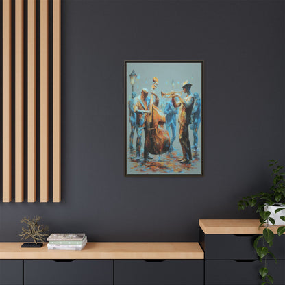 Colorful Jazz Musicians Art for Music Enthusiasts
