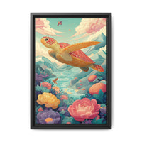 Vibrant Turtle Art | Whimsical Nature Illustration