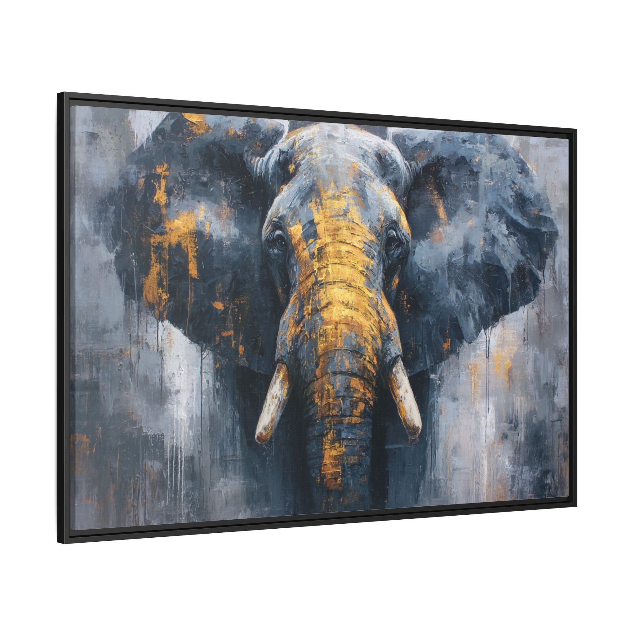 Majestic Elephant Wall Art - Abstract Animal Decor