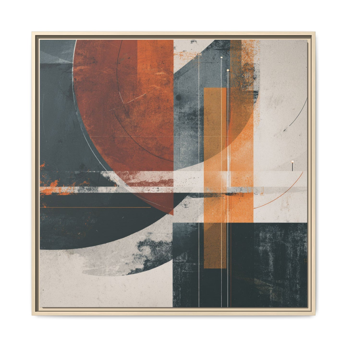 Bold Abstract Art | Modern Design | Warm Earthy Tones