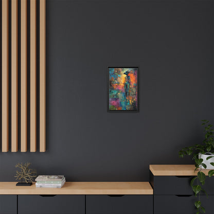 Abstract Cowgirl Art | Colorful Canvas Artwork