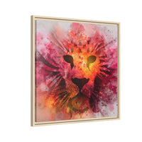 Vibrant Lion Watercolor Artwork | Animal Portrait