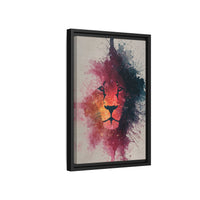 Majestic Lion Watercolor Art | Vibrant Animal Portrait