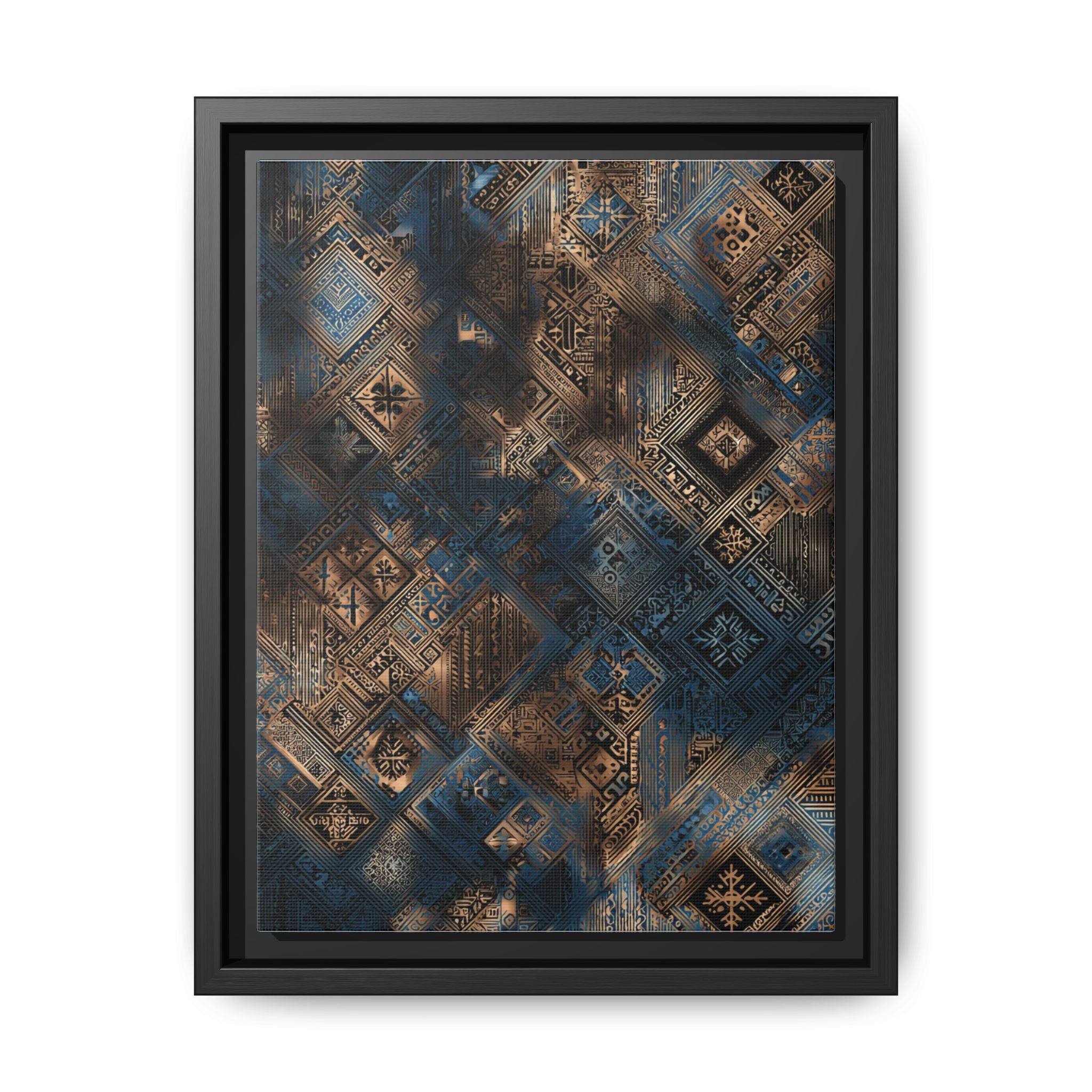 Intricate Geometric Wall Art - Abstract Pattern