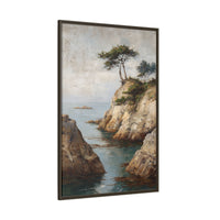 Tranquil Coastal Landscape Art - Soothing Wall Decor