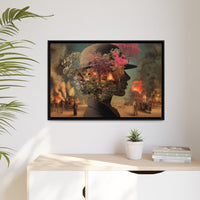 Surreal Botanical Portrait Art | Unique Digital Illustration