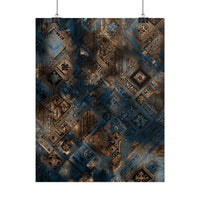 Intricate Geometric Wall Art - Abstract Pattern