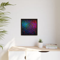 Aztec Mandala Wall Art - Colorful Cultural Decor
