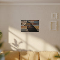 Rustic Wolf Silhouette Wall Art | Nature Inspired Decor