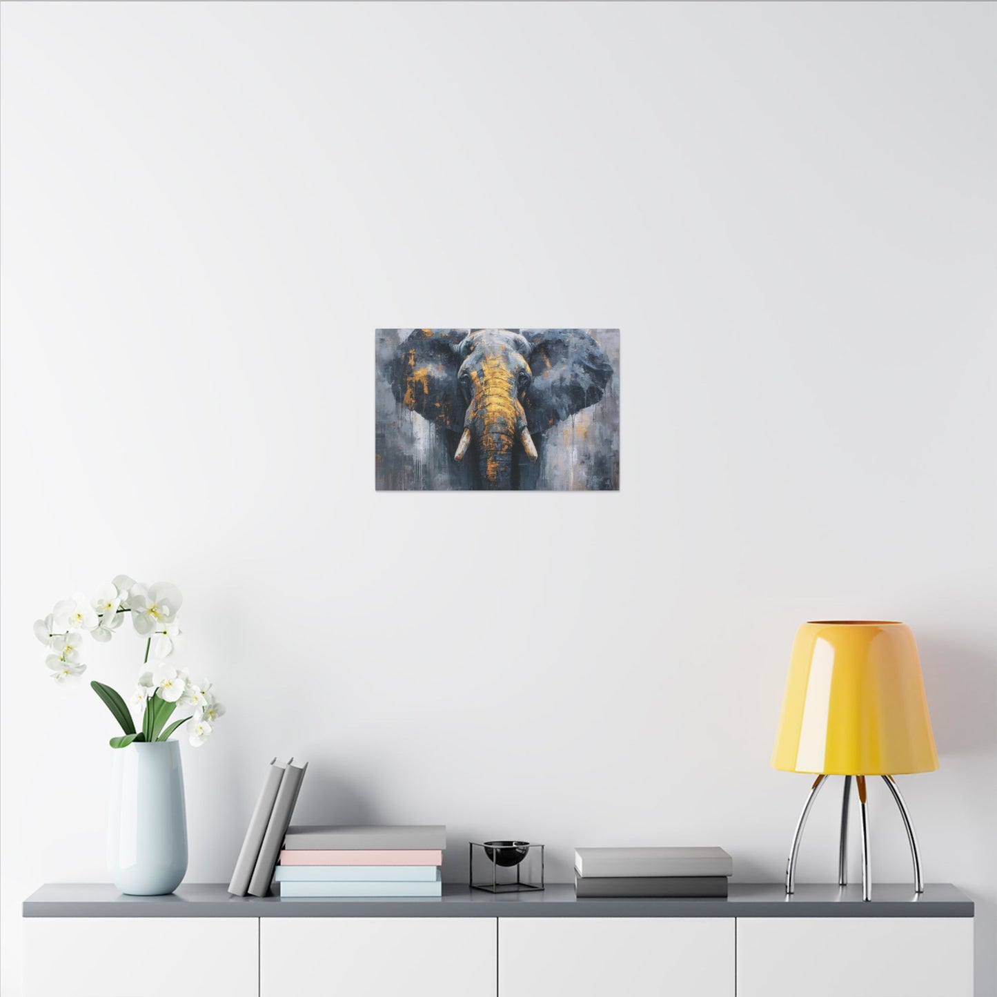 Majestic Elephant Wall Art - Abstract Animal Decor