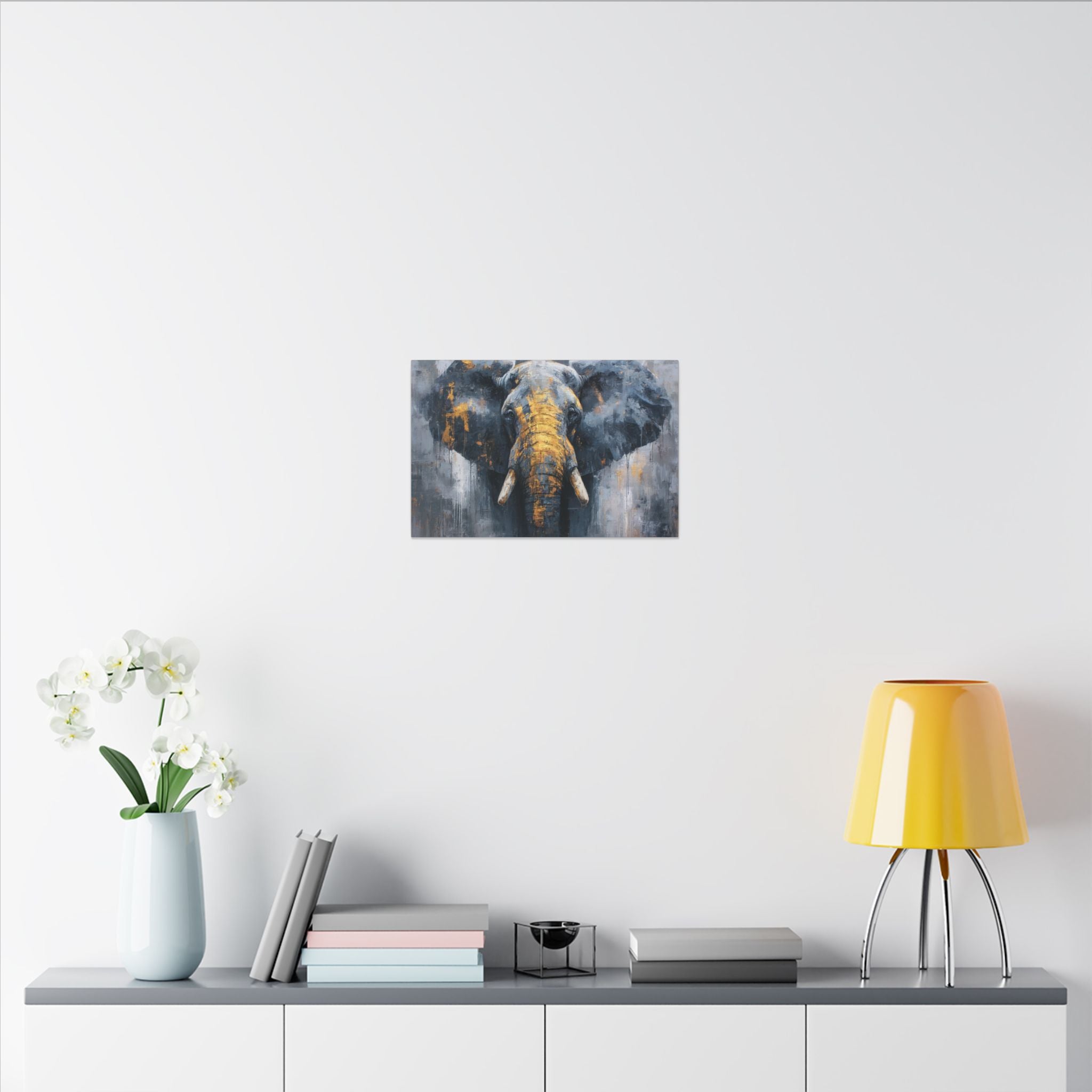 Majestic Elephant Wall Art - Abstract Animal Decor