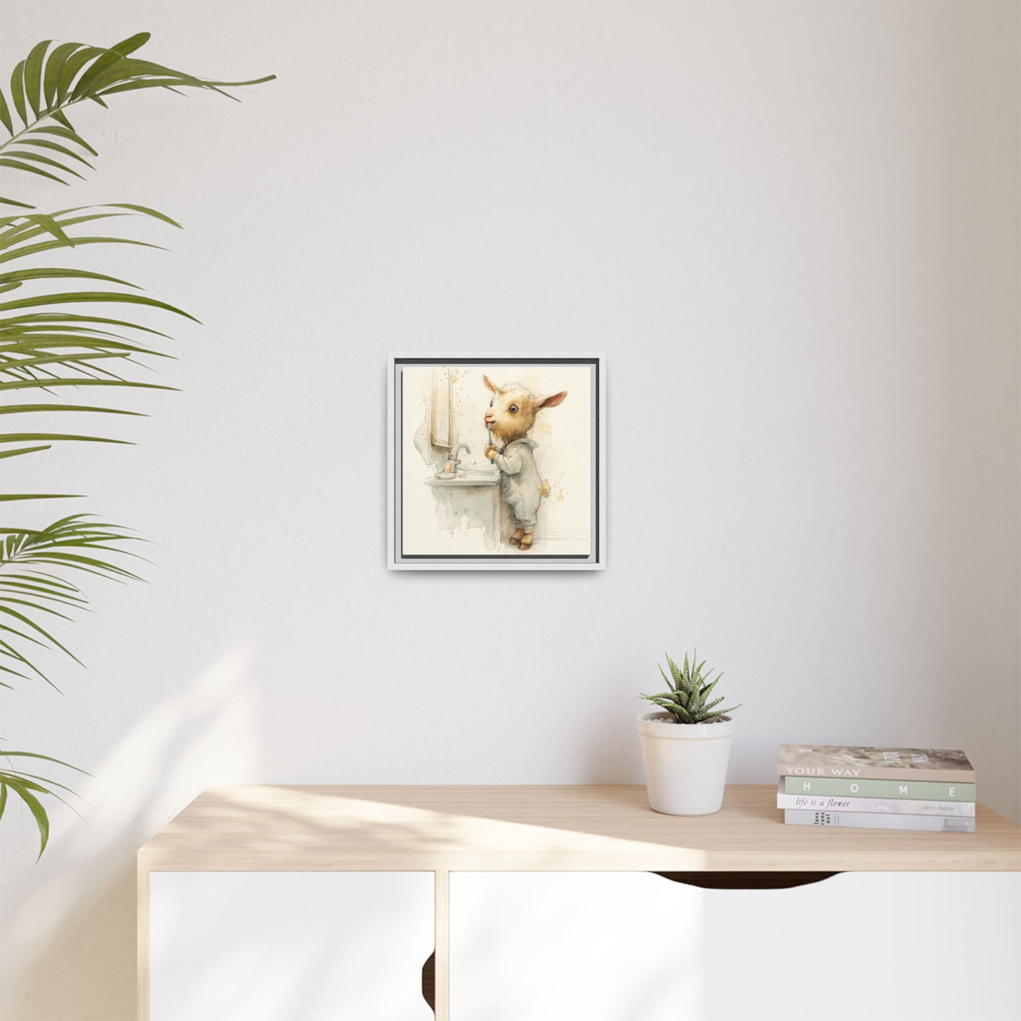 Whimsical Goat Art | Perfect for Children's Rooms
