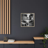 Whimsical Cow Photography | Black and White Animal Art