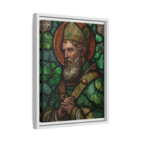 Saint Artwork | Irish Heritage Art | Traditional Green Tones