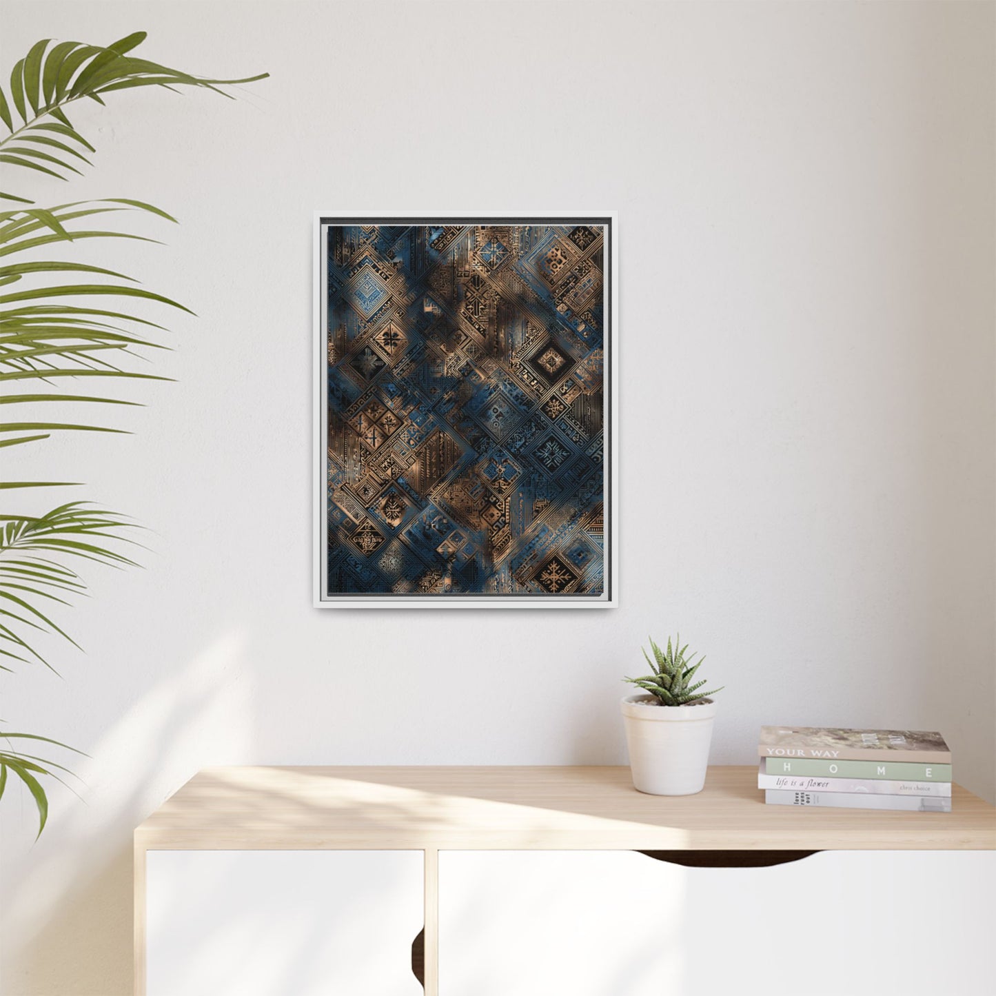 Intricate Geometric Wall Art - Abstract Pattern