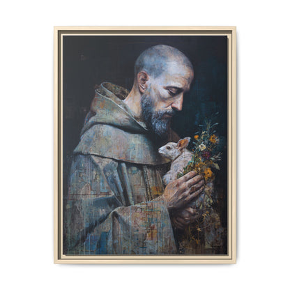 Saint Francis and Rabbit Artwork