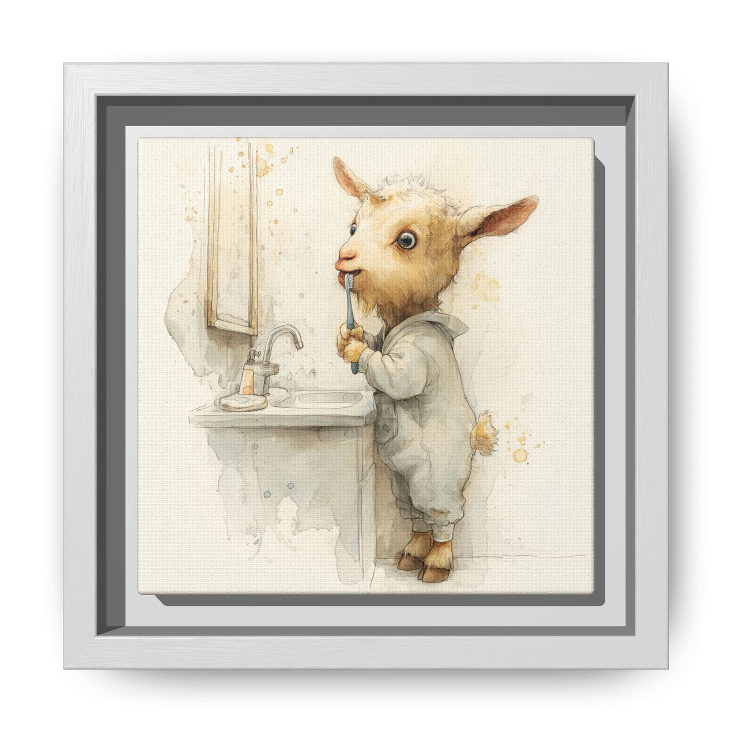 Whimsical Goat Art | Perfect for Children's Rooms